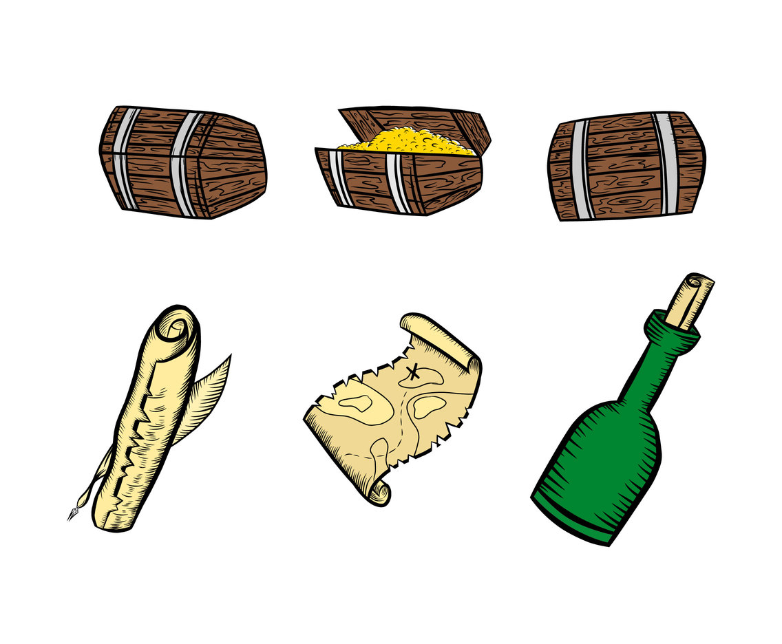 1136x936 Treasure Hunt Vector Vector Art Graphics