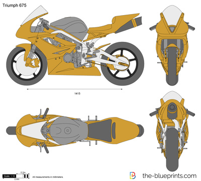 Triumph Vector Drawing 400x359 Triumph Vector Drawing