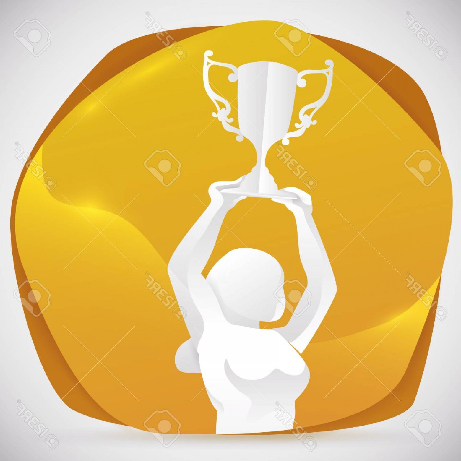 Photostock Vector Beauty Woman Athlete Silhouette Celebrating Her 1560x1560 Photostock Vector Beauty Woman Athlete Silhouette Celebrating Her