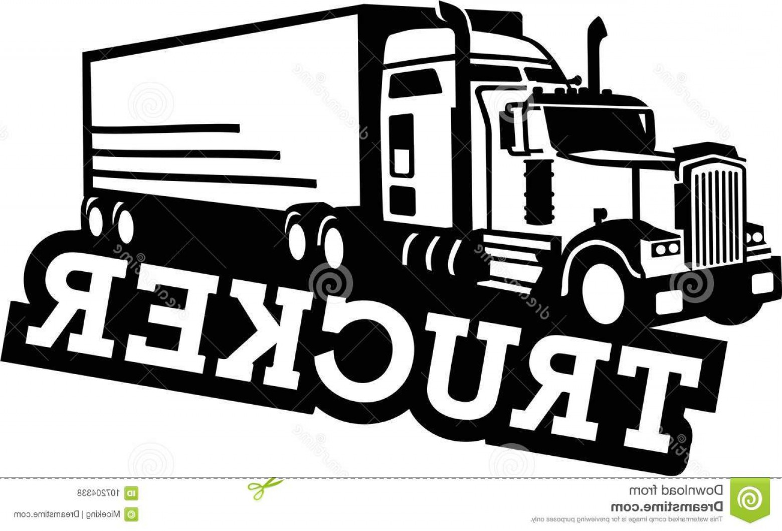 1560x1059 Truck Trucker Vector Truck Trucker Transportation Vehicle Vector
