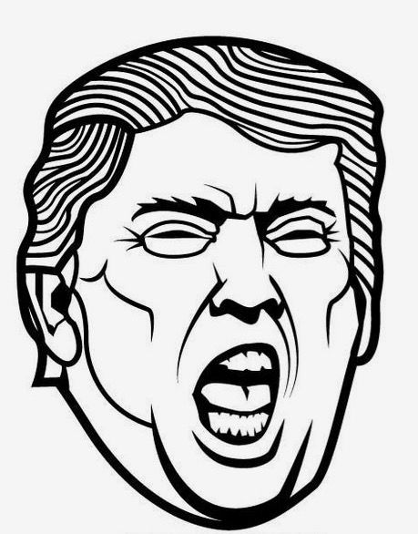 Cricut Explore Donald Trump Caricature 459x586 Cricut Explore Donald Trump Caricature