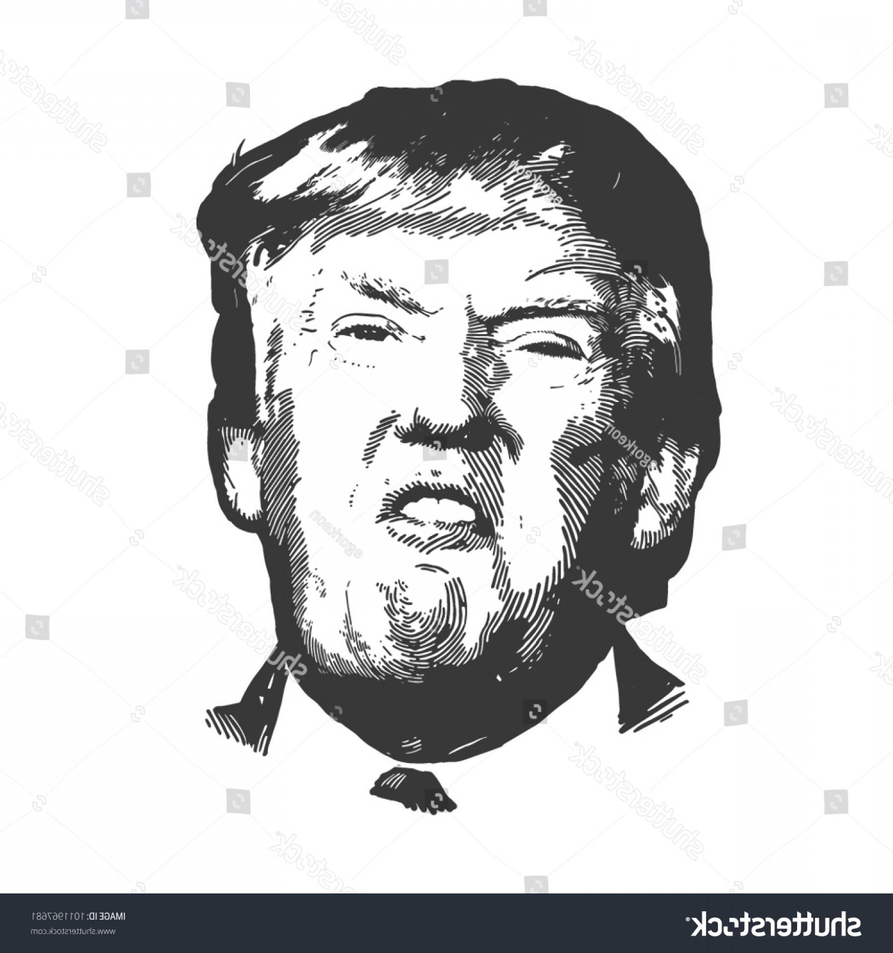 Trump Hair Vector Images In Collection 1800x1920 Trump Hair Vector Images In Collection