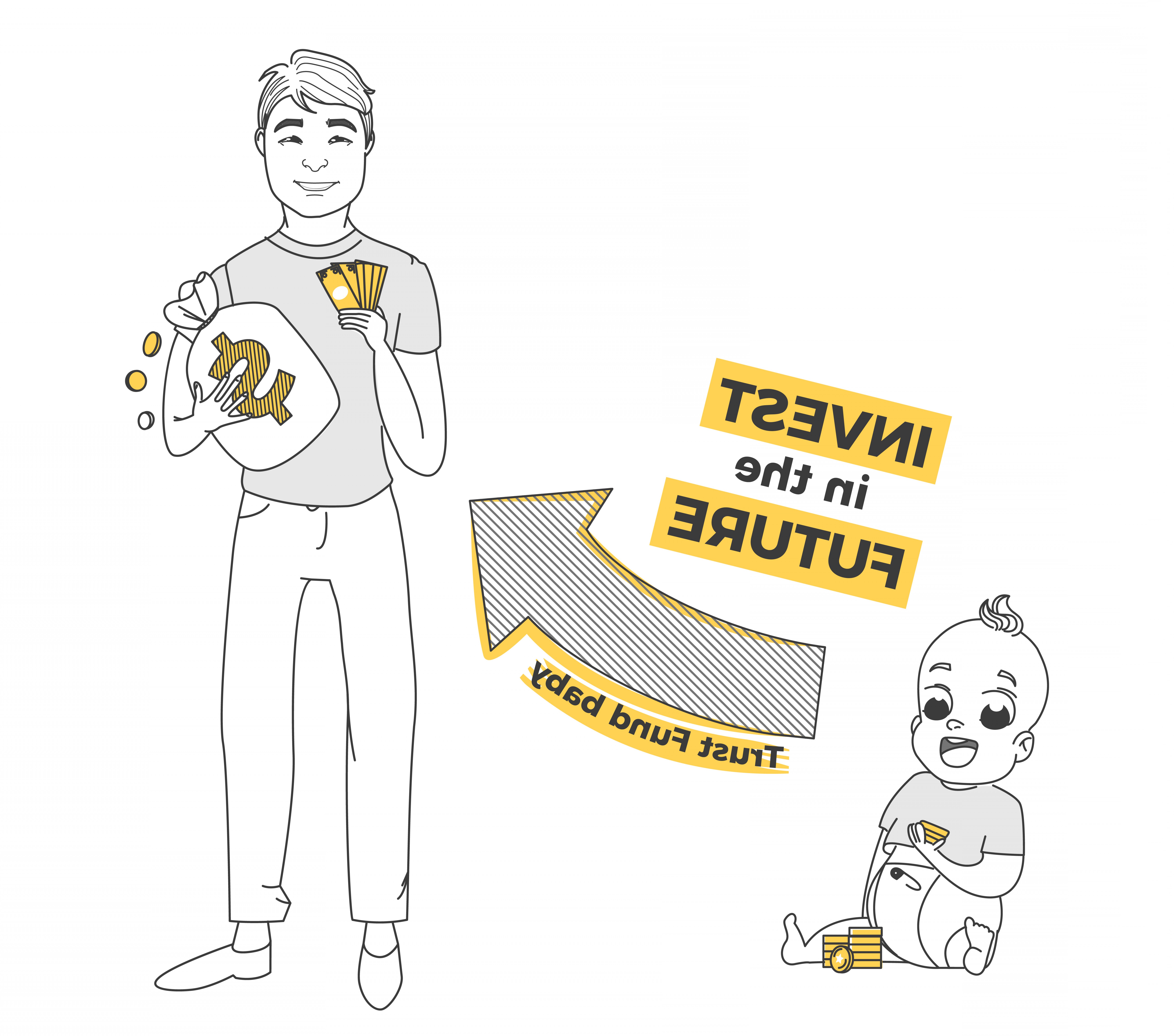 6798x6001 Trust Fund For Baby Invest In The Future Your Child Growth
