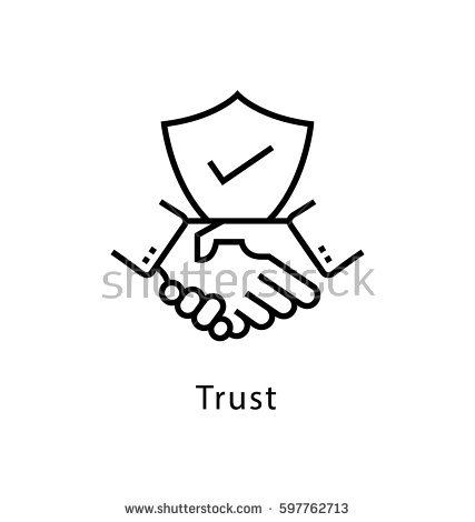 427x470 Icon For Trust