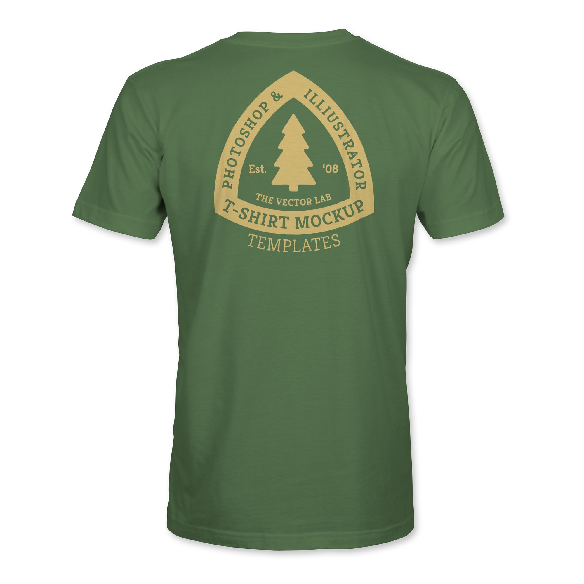 2000x2000 Men's T Shirt Mockup Templates