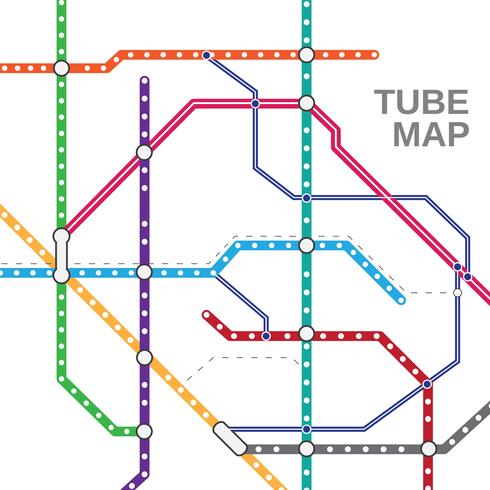 490x490 Tube Map Vector