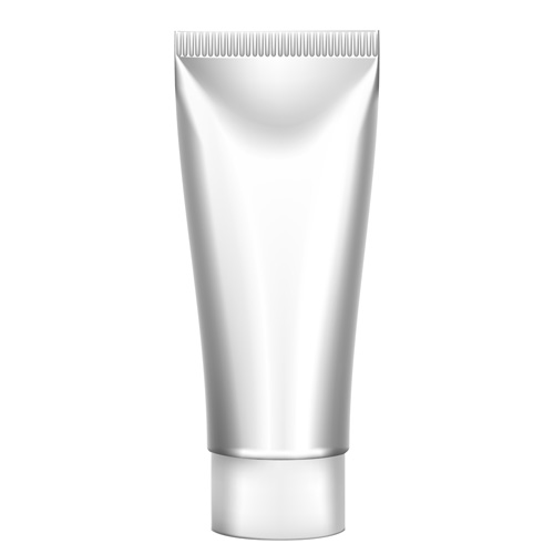 500x500 Cosmetics Packages Tube Blank Vector Free Download