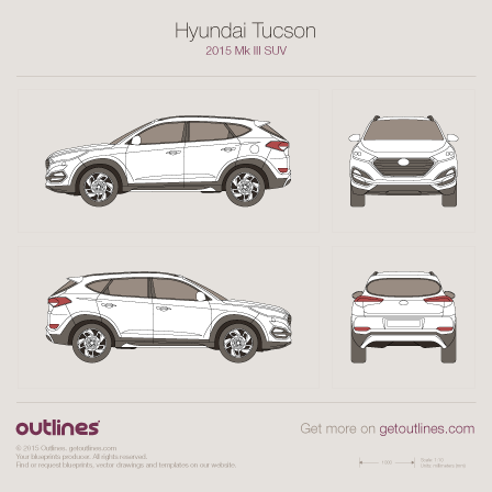 Hyundai Tucson Tl Suv Drawings 448x448 Hyundai Tucson Tl Suv Drawings