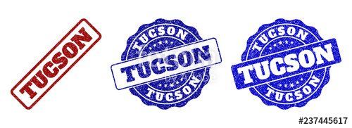 Tucson Scratched Stamp Seals In Red And Blue Colors Vector Tucson 500x182 Tucson Scratched Stamp Seals In Red And Blue Colors Vector Tucson