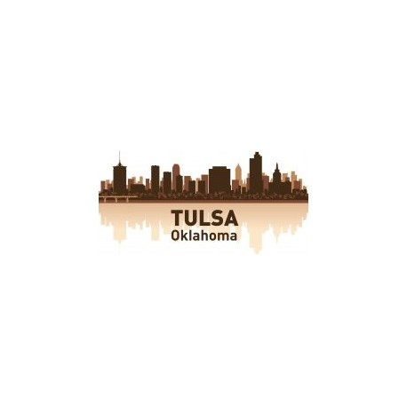 458x458 Tulsa Skyline Free Vector