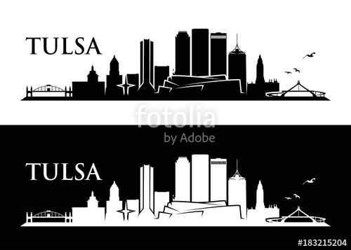 500x357 Tulsa Skyline