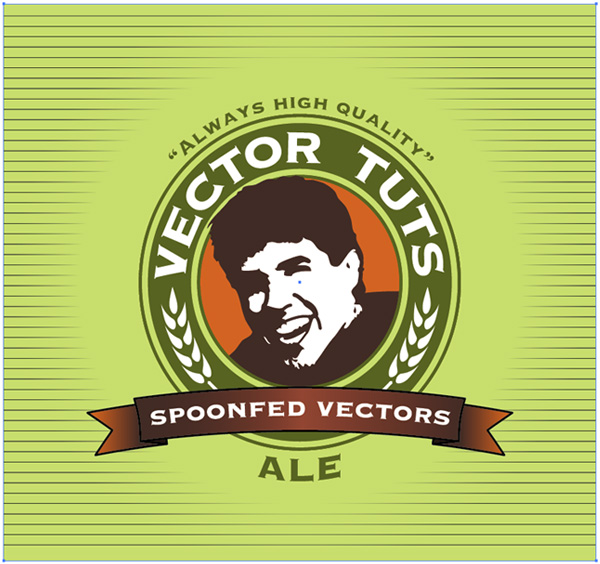 600x564 Design A Print Ready Beer Label In Adobe Illustrator