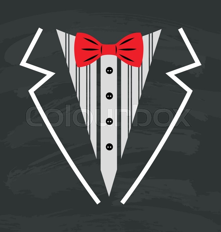 Vector Tuxedo With Bow Tie Stock Vector Colourbox 762x800 Vector Tuxedo With Bow Tie Stock Vector Colourbox