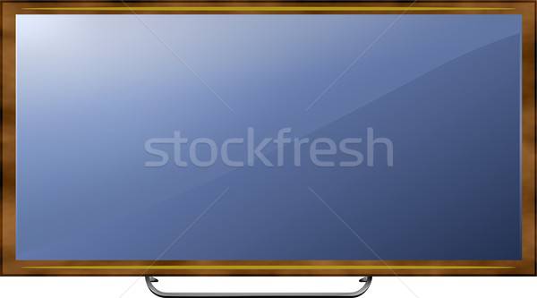 Tv Screen Vector Illustration Ava 600x333 Tv Screen Vector Illustration Ava
