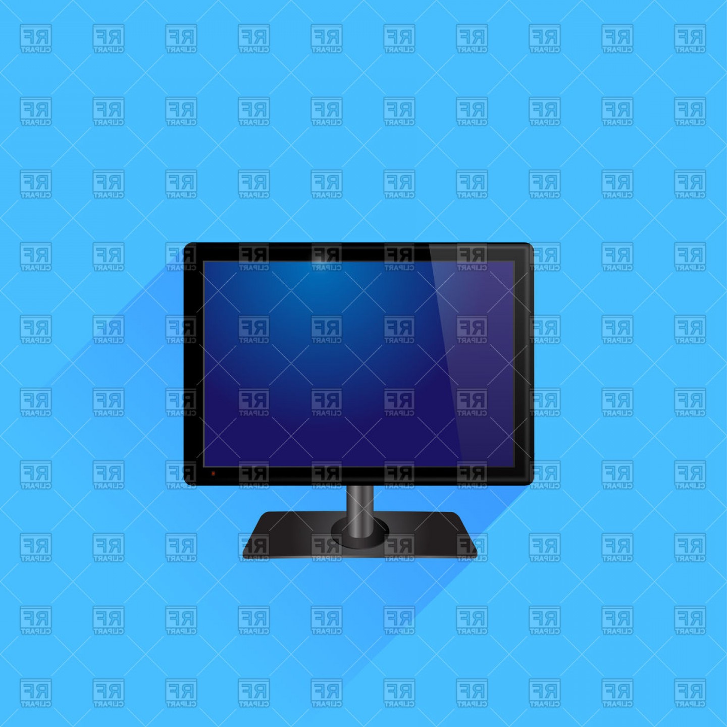 Tv Screen Flat Icon Vector Clipart Catchsplace 1440x1440 Tv Screen Flat Icon Vector Clipart Catchsplace