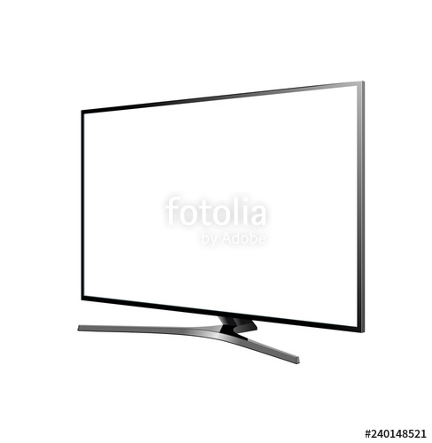 Tv Screen Blank On The White Background Vector Stock Image 488x500 Tv Screen Blank On The White Background Vector Stock Image