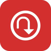 200x200 U Turn Arrow Free Vector Art