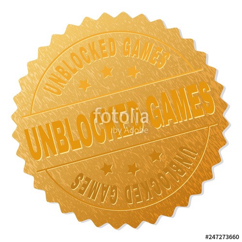 500x500 Unblocked Games Gold Stamp Award Vector Gold Award With Unblocked