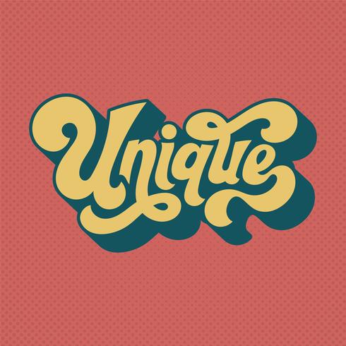 490x490 Unique Word Typography Style Illustration