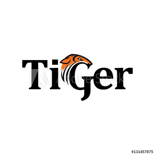 500x500 Tiger Logo Vector Unique Logo Vector Icon Template