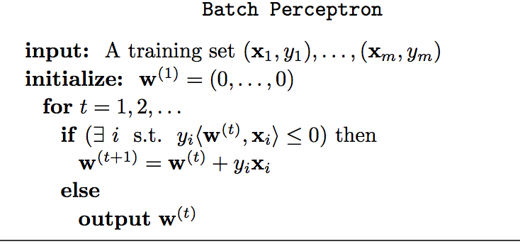 734x344 Update Weight Vector Regardless Of Correctness For Perceptron