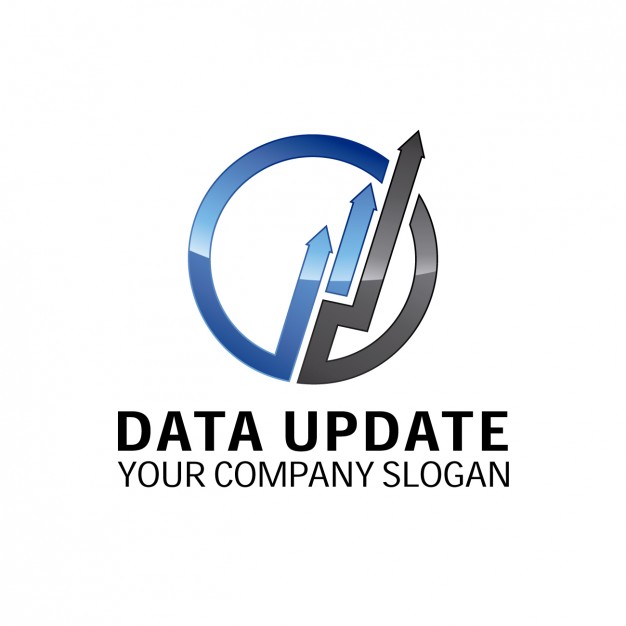 626x626 Data Update Logo Vector Free Download