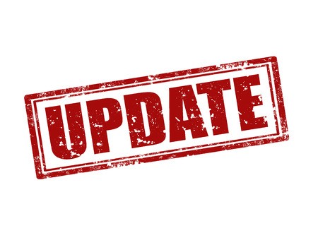 450x347 Grunge Rubber Stamp With Word Update,vector Illustration Royalty