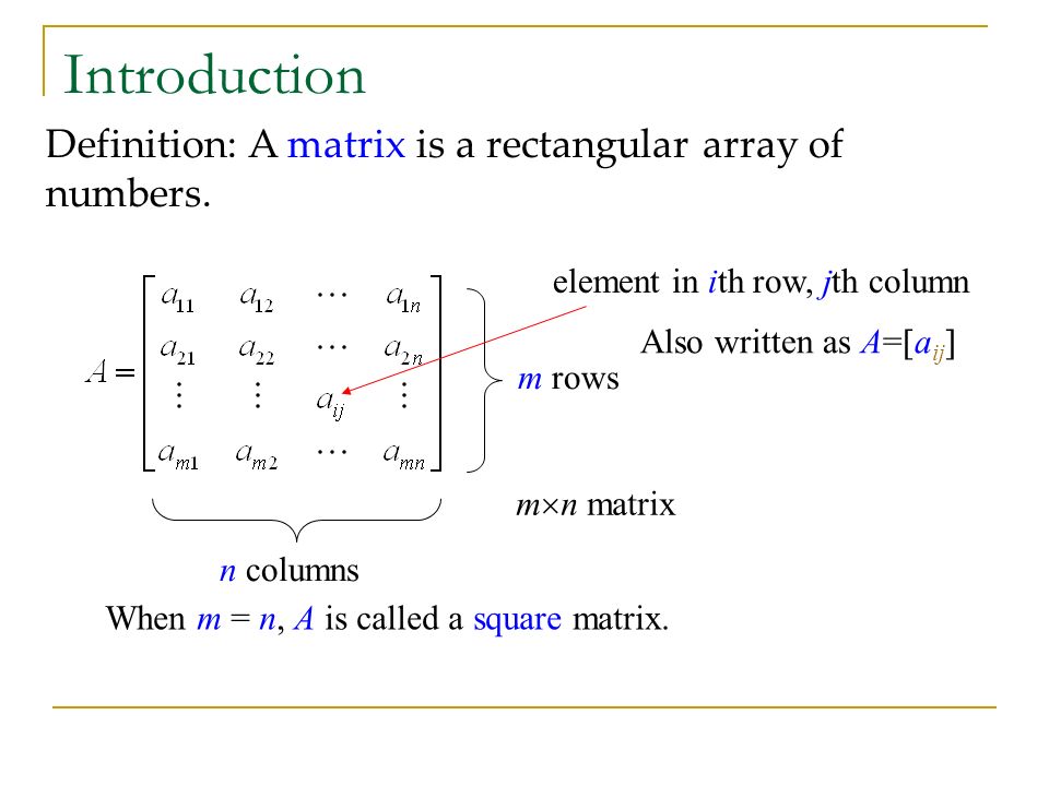960x720 Introduction To Matrices And Vectors Sebastian Van Delden Usc