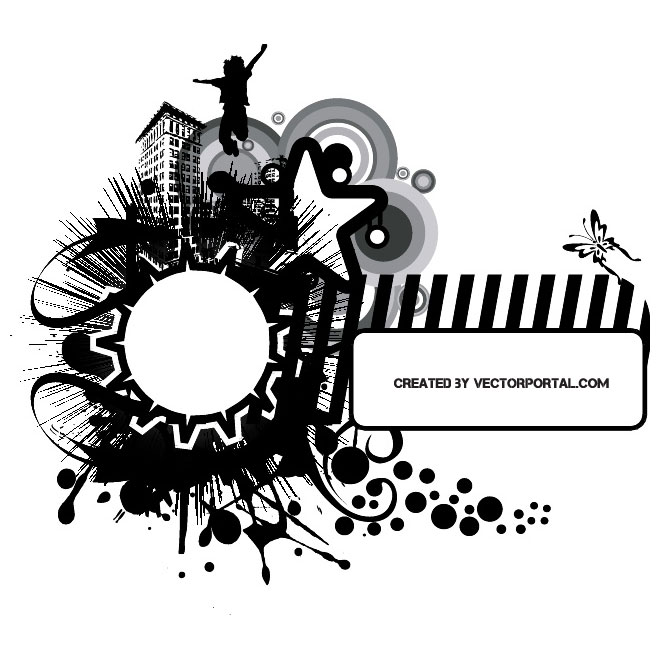 660x660 Vector Abstracto Caos Urbano