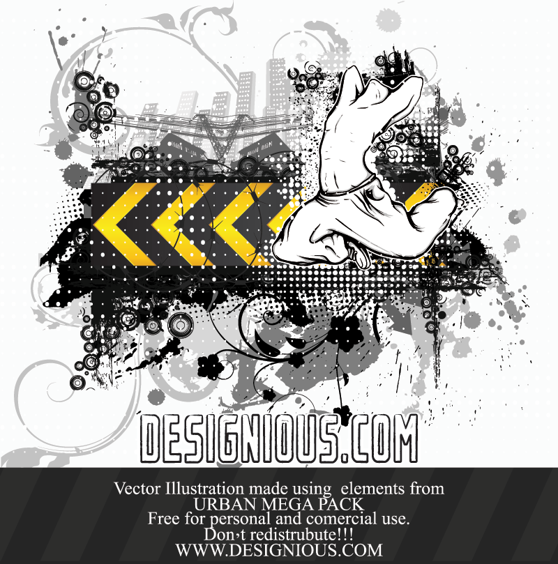 800x809 Free Urban Vector