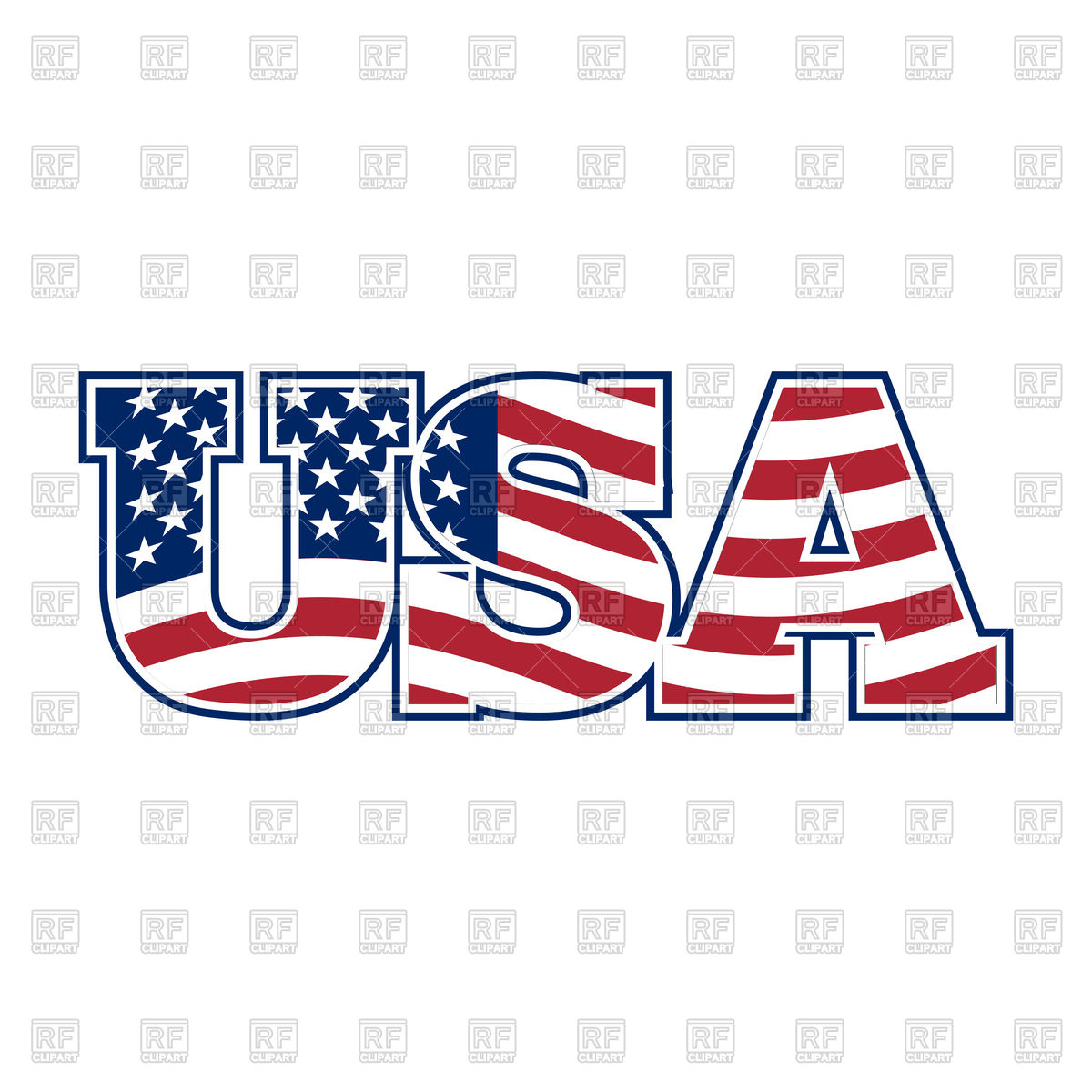 1200x1200 Usa Letters Vector Image Of Fonts Type Popaukropa