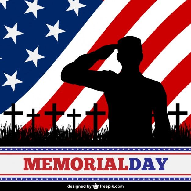 626x626 Soldier With American Flag Background