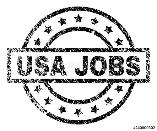 500x419 Usa Jobs Stamp Seal Watermark With Distress Style Designed