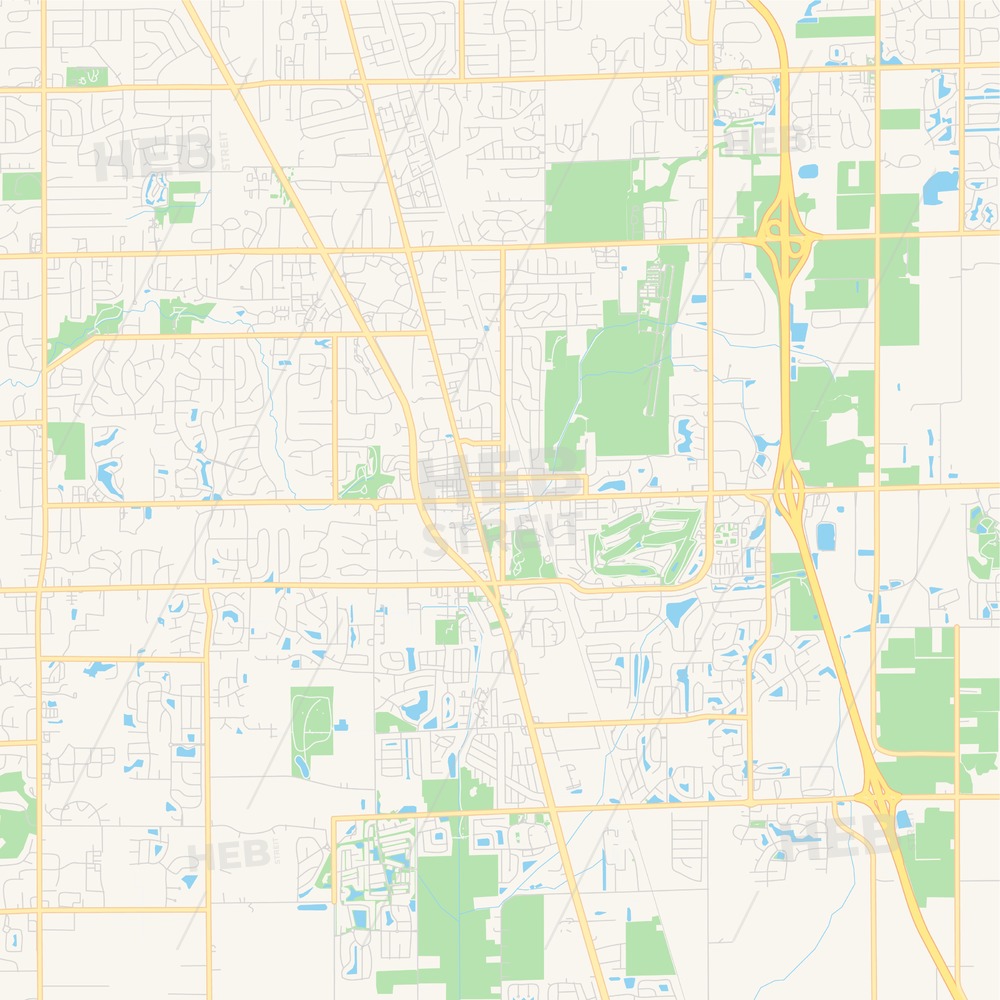 Empty Vector Map Of Greenwood, Indiana, Usa Hebstreits Sketches 1000x1000 Empty Vector Map Of Greenwood, Indiana, Usa Hebstreits Sketches