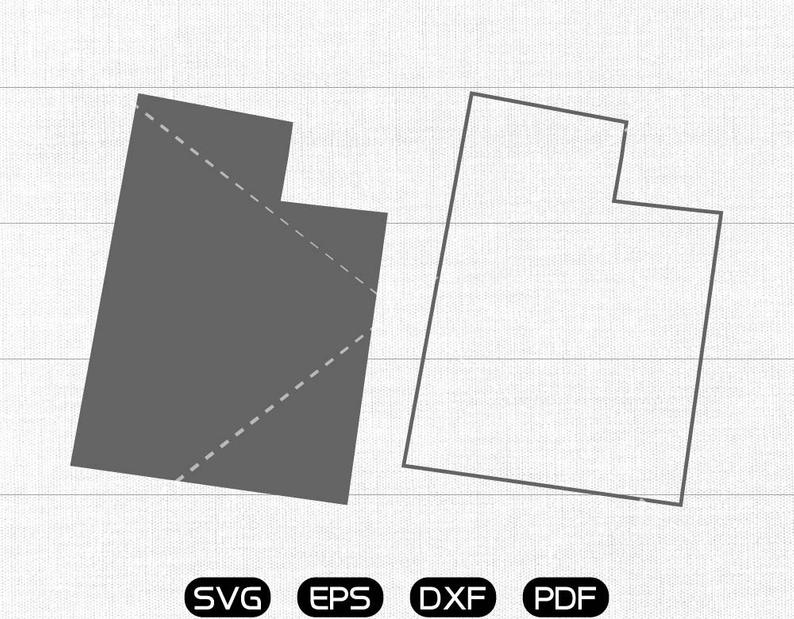 794x619 Utah State Vector Ut Clipart Cricut Silhouette Cut Etsy