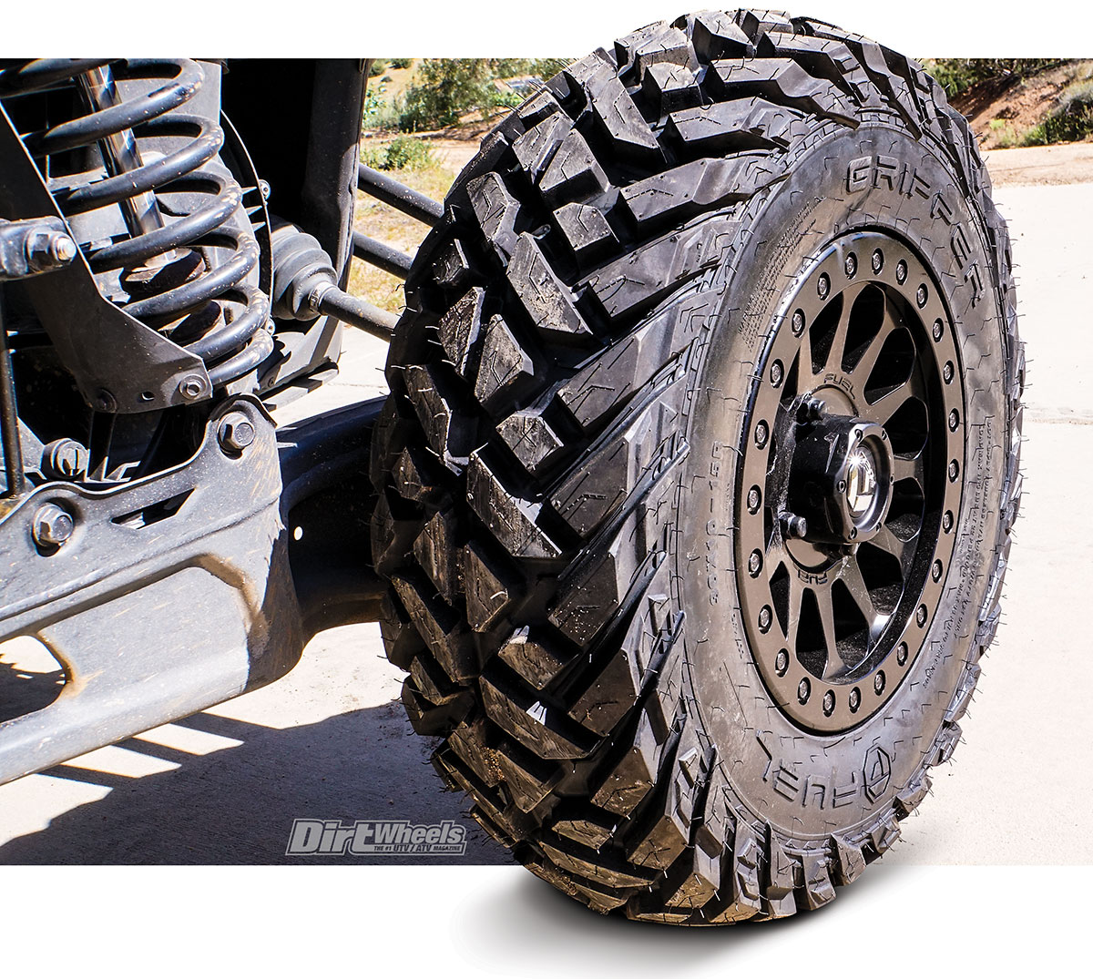 1200x1075 Tuesday Tread Fuel Gripper Tire Vector Beadlock Wheel Dirt