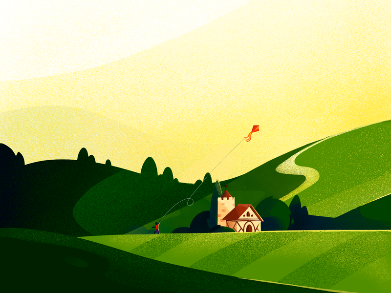 Valley Illustration 800x600 Valley Illustration