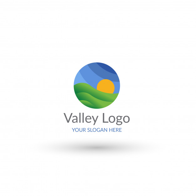 Valley Logo Template Vector Premium Download 626x626 Valley Logo Template Vector Premium Download