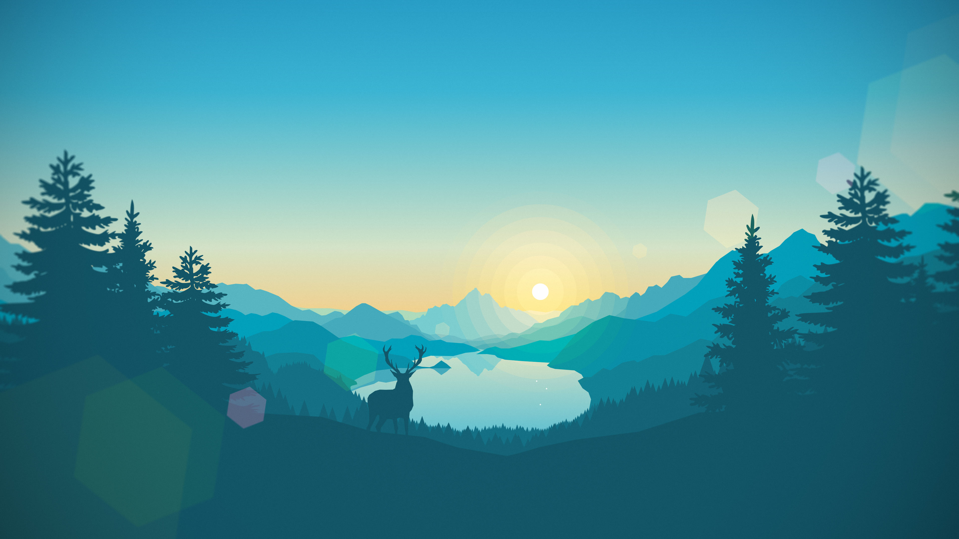 3840x2160 Download The Vector Stag Valley Wallpaper, Vector Stag Valley