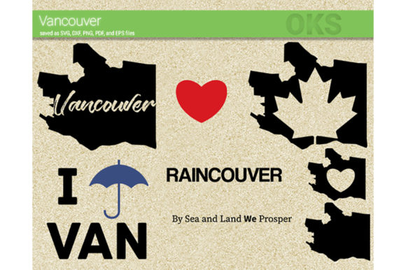 580x386 Vancouver Vector Graphic
