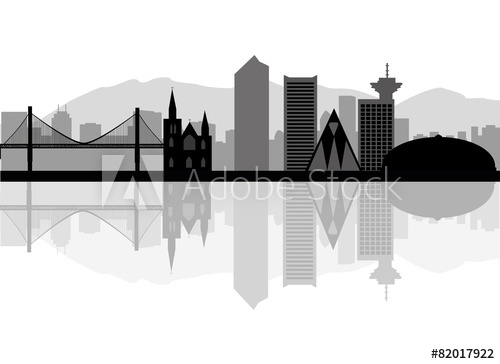 500x364 Vancouver Skyline