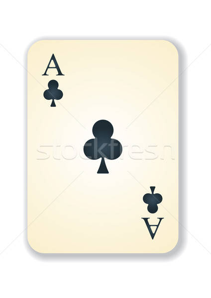 424x600 Vector Version Of Old Vintage Aces Card Vector Illustration Ojal