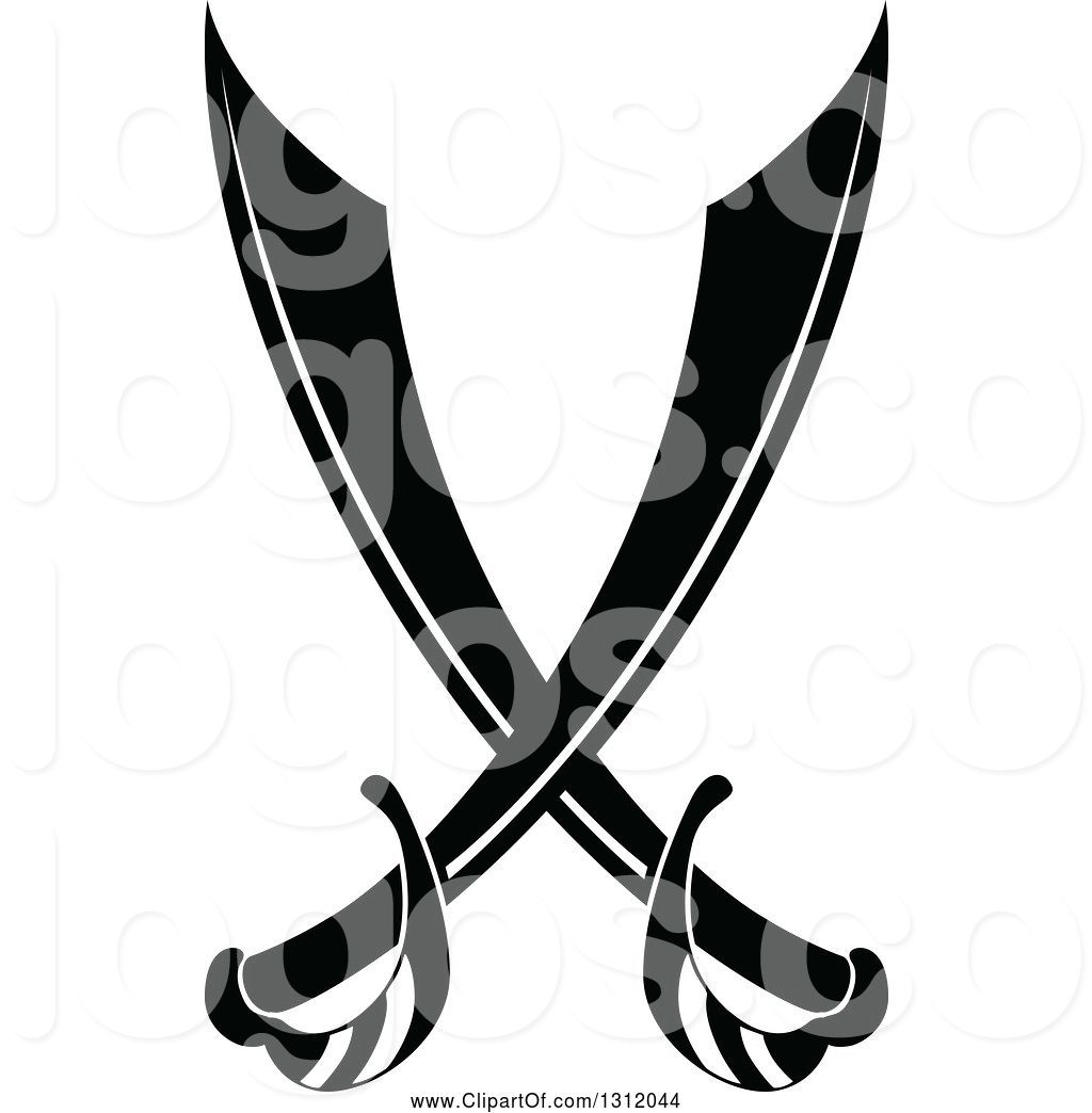 1024x1044 Logo Of Black And White Crossed Swords Version