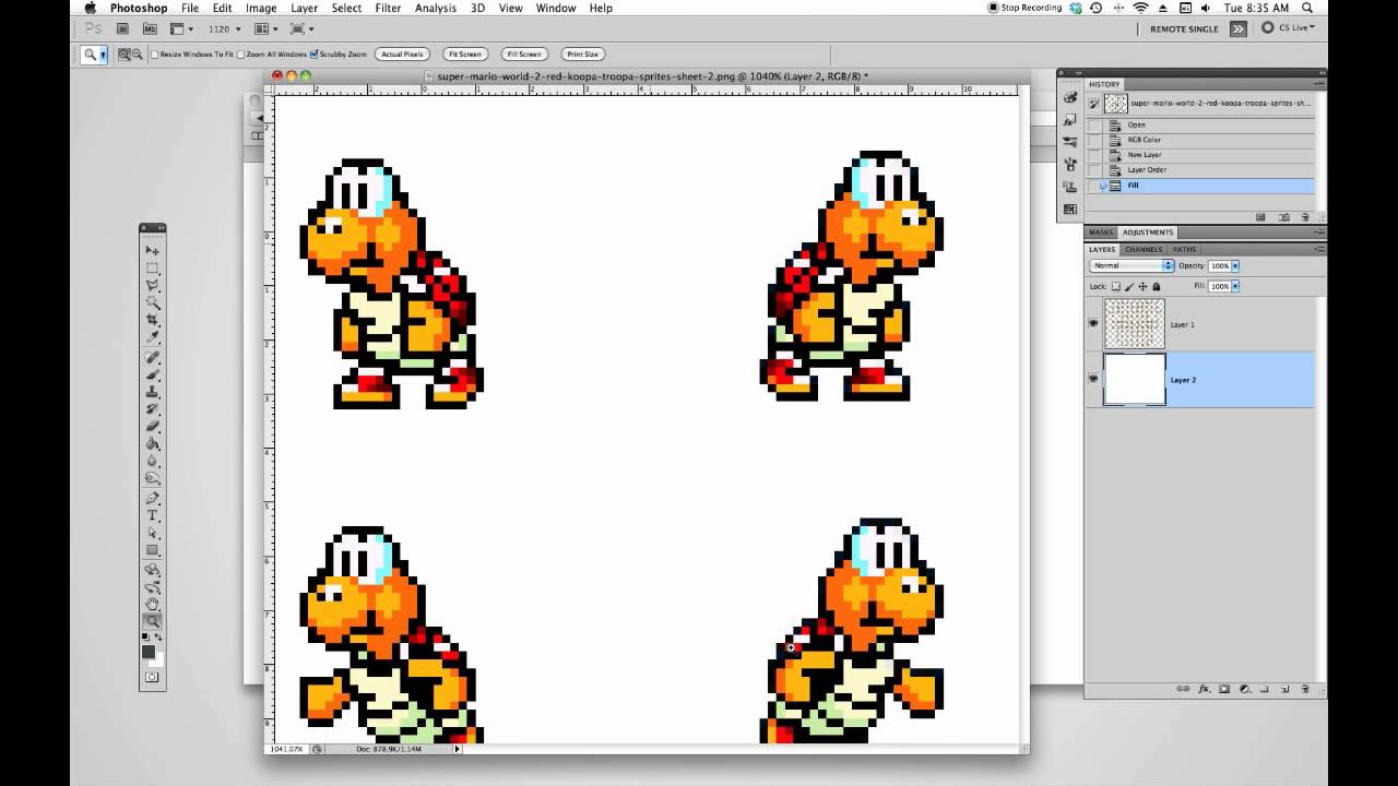 Vector Video Game Sprites Tutorial 1280x720 Vector Video Game Sprites Tutorial