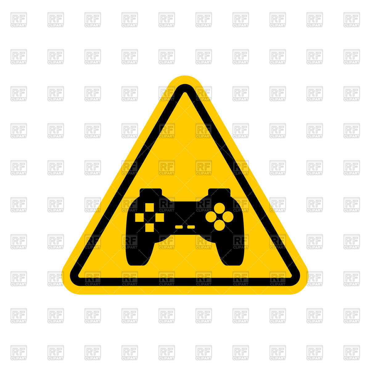 Attention Video Games Sign Vector Image Of Signs, Symbols, Maps 1200x1200 Attention Video Games Sign Vector Image Of Signs, Symbols, Maps
