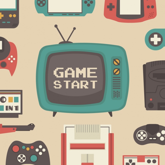 Pattern About Video Games Vector Free Download 626x626 Pattern About Video Games Vector Free Download