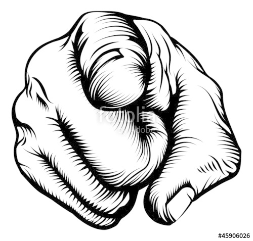 500x477 Hand Pointing