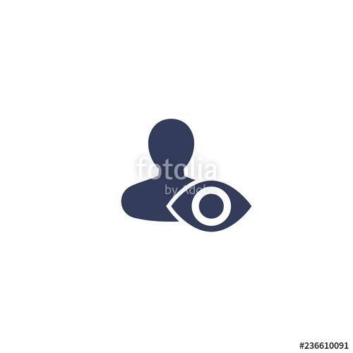 500x500 Viewer, Spectator Icon Stock Image And Royalty Free Vector