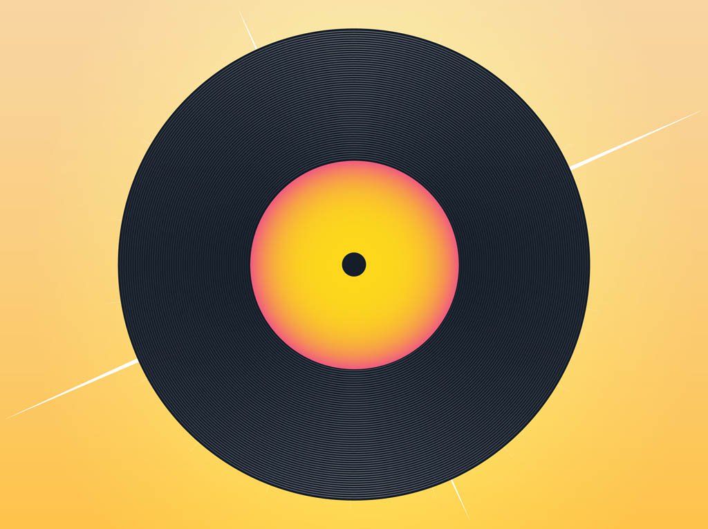 1024x765 Vinyl Record Vector Vector Art Graphics