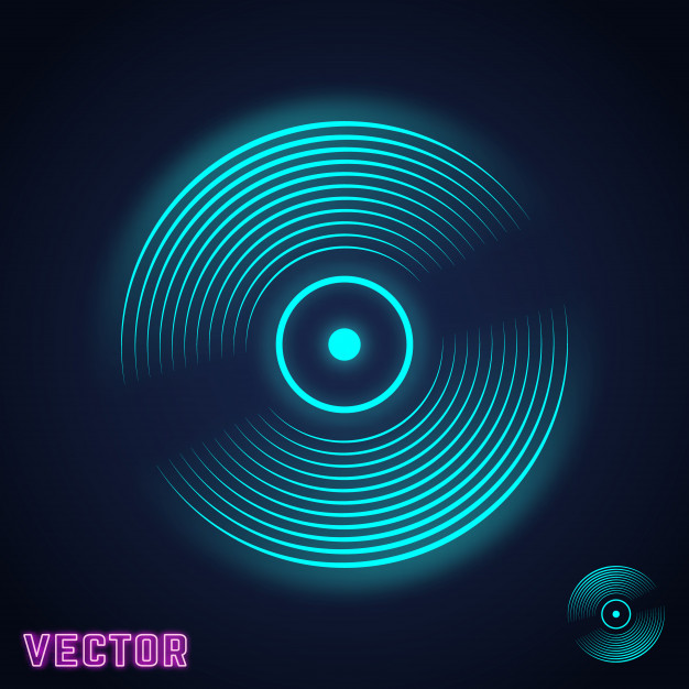 626x626 Vinyl Record Icon Vector Premium Download